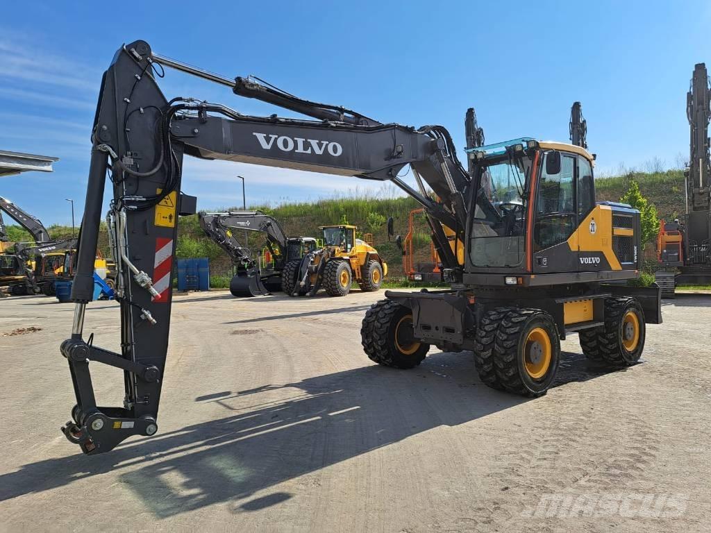 Volvo EW 160 E Lastik tekerli ekskavatörler