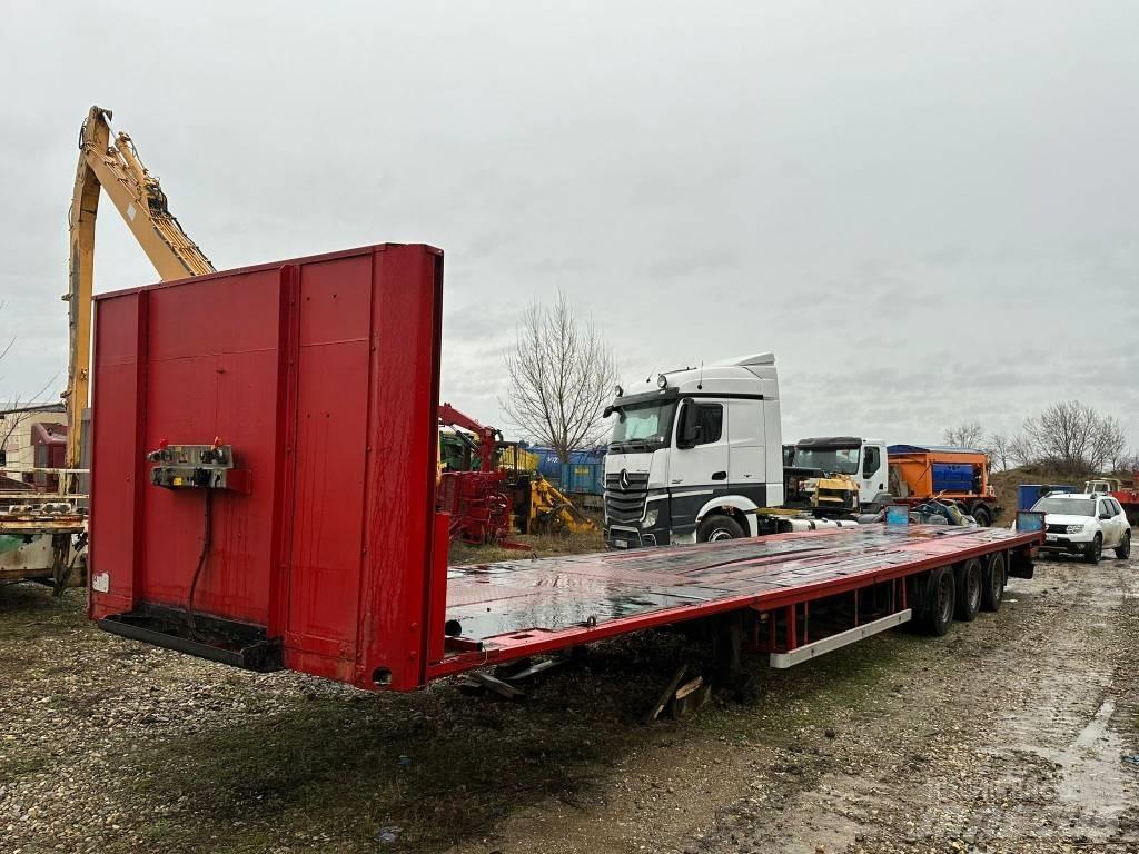 Van Hool 3 Axle Low loader yari çekiciler