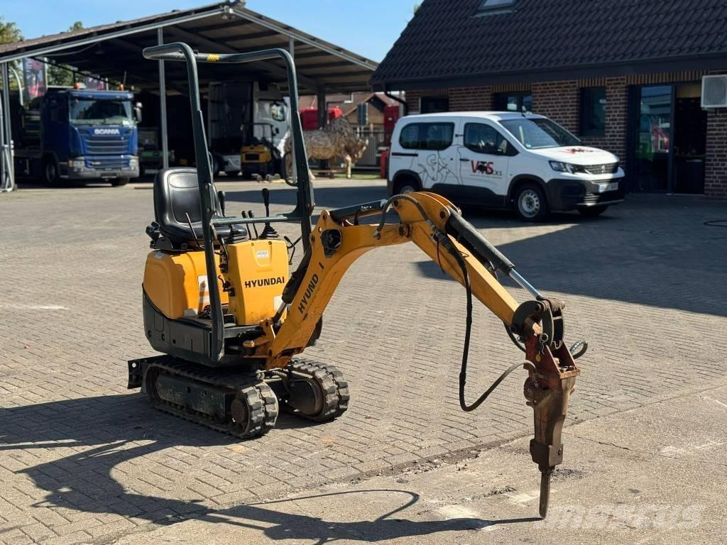 Hyundai HX 10 A Mini ekskavatörler, 7 tona dek