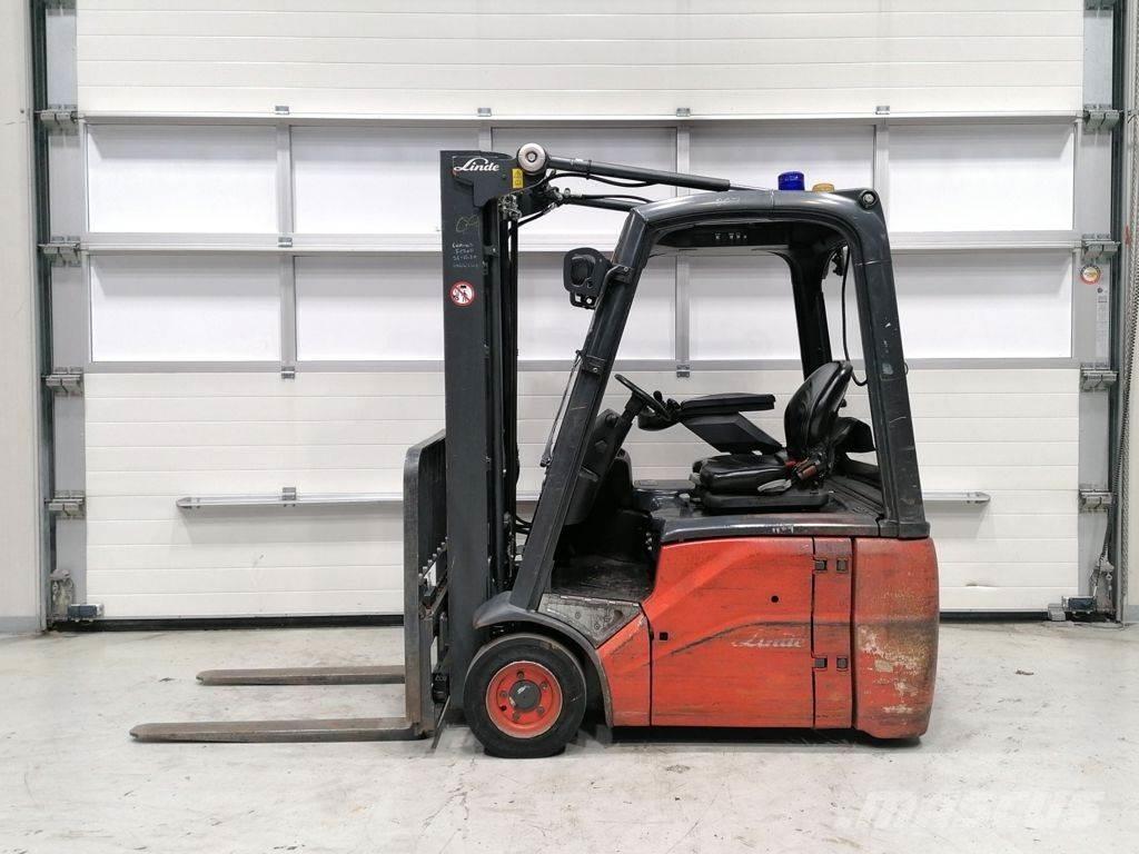 Linde E16C-01 Elektrikli forkliftler