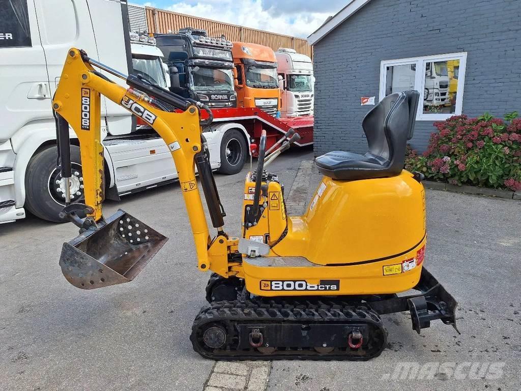 JCB 8008 CTS Mini ekskavatörler, 7 tona dek