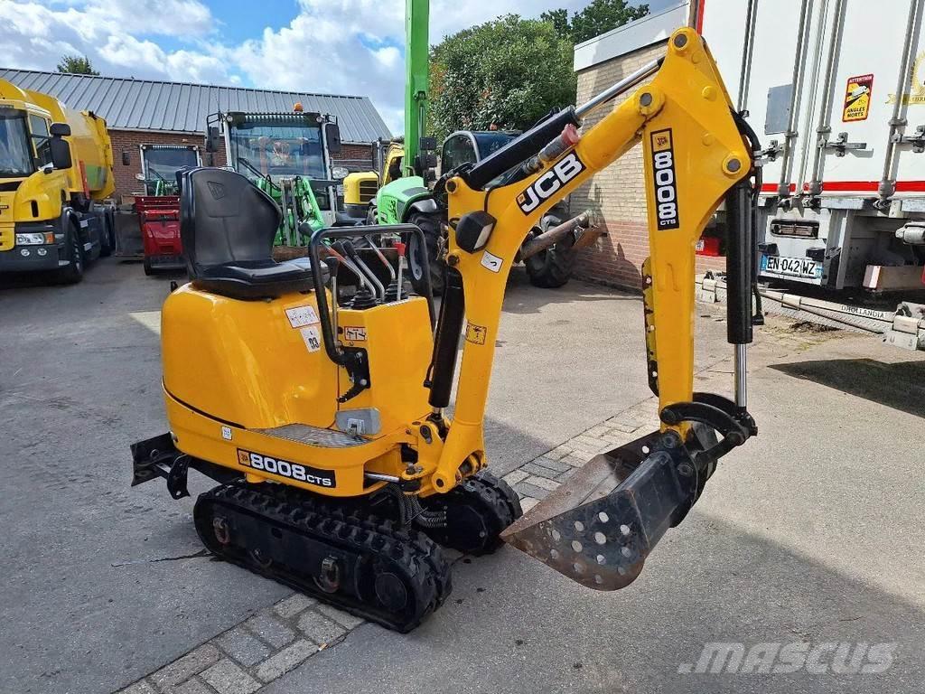 JCB 8008 CTS Mini ekskavatörler, 7 tona dek