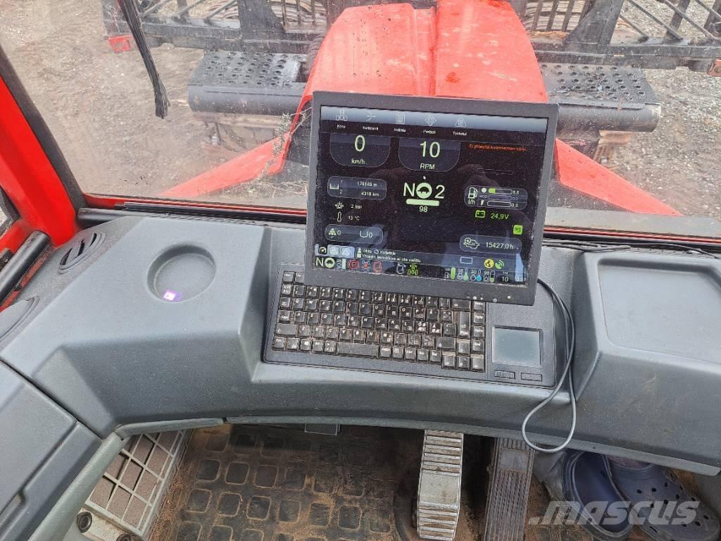 Komatsu 855 Tomruk yükleyici traktörler
