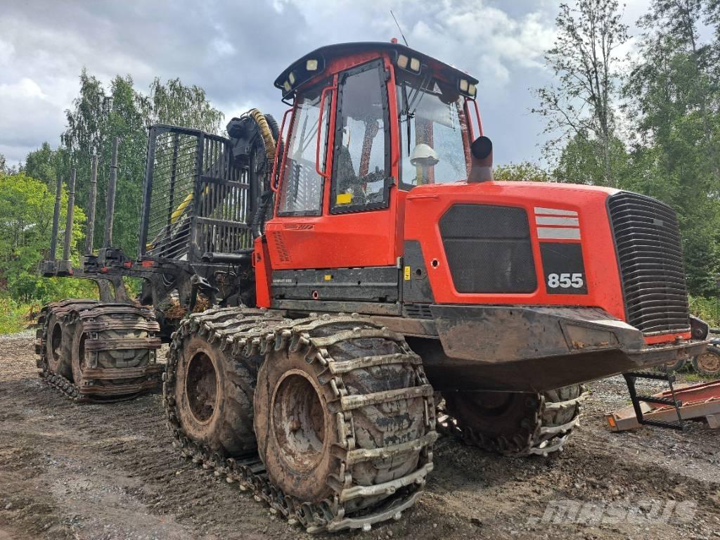 Komatsu 855 Tomruk yükleyici traktörler