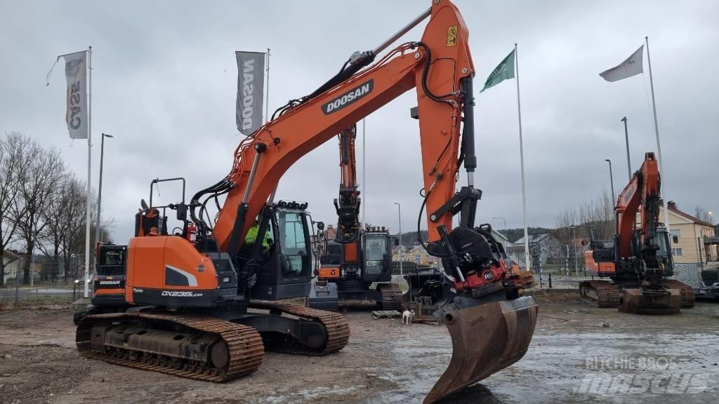 Doosan 235 LCR Paletli ekskavatörler