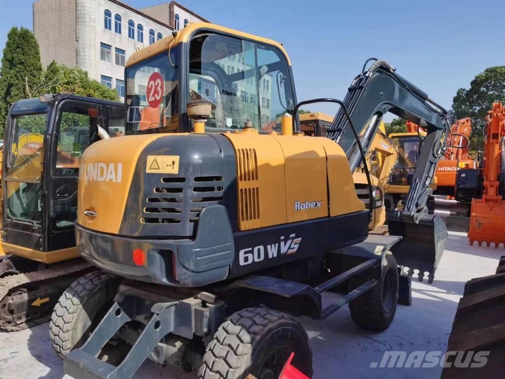Hyundai Robex 60 W Lastik tekerli ekskavatörler