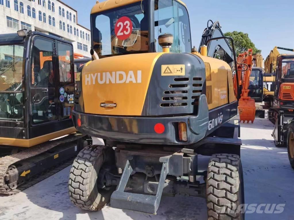 Hyundai Robex 60 W Lastik tekerli ekskavatörler