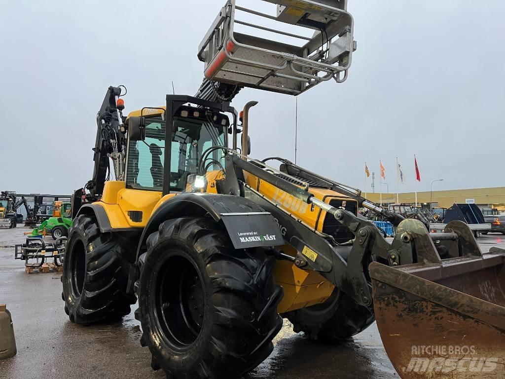 Huddig 1260B Cabel Kazıcı yükleyiciler - beko loder