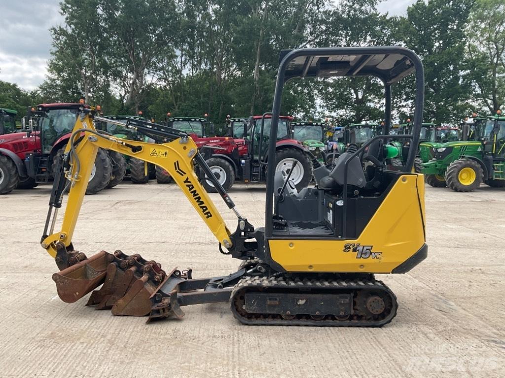 Yanmar SV 15 Mini ekskavatörler, 7 tona dek