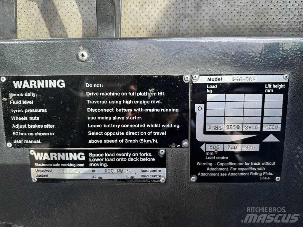 Boss 546 SIDE LOADER Sideloader - dört yönlü forkliftler