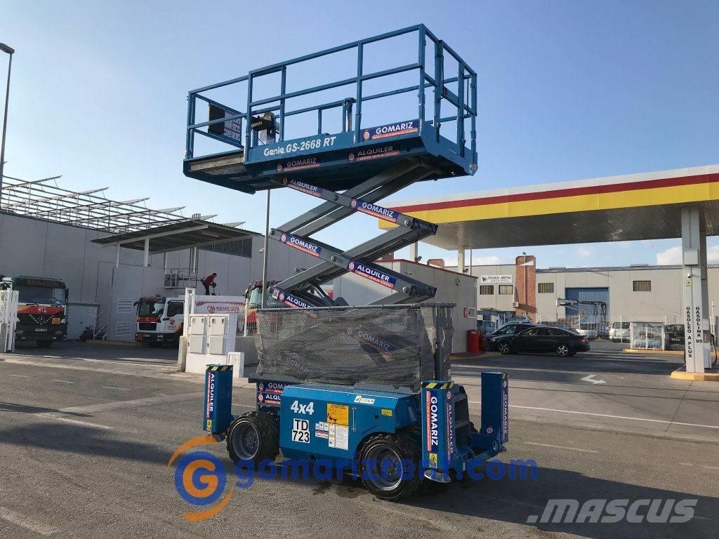 Genie GS 2668 RT Makasli platformlar