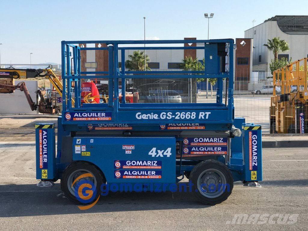 Genie GS 2668 RT Makasli platformlar
