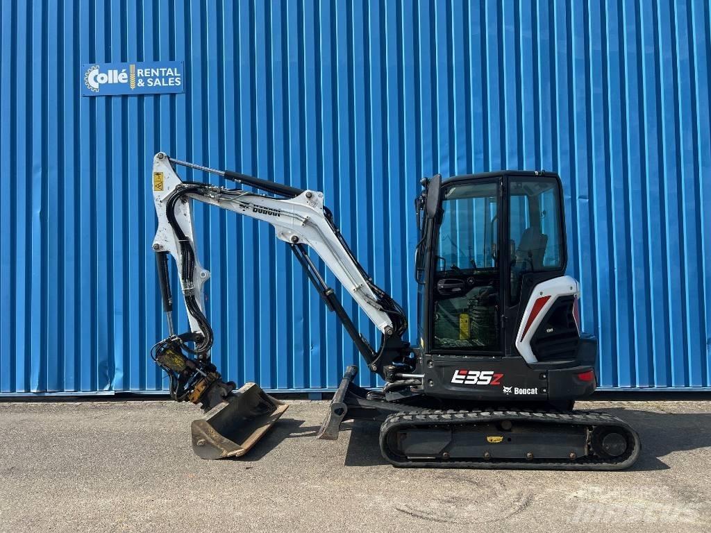 Bobcat E 35z Paletli ekskavatörler