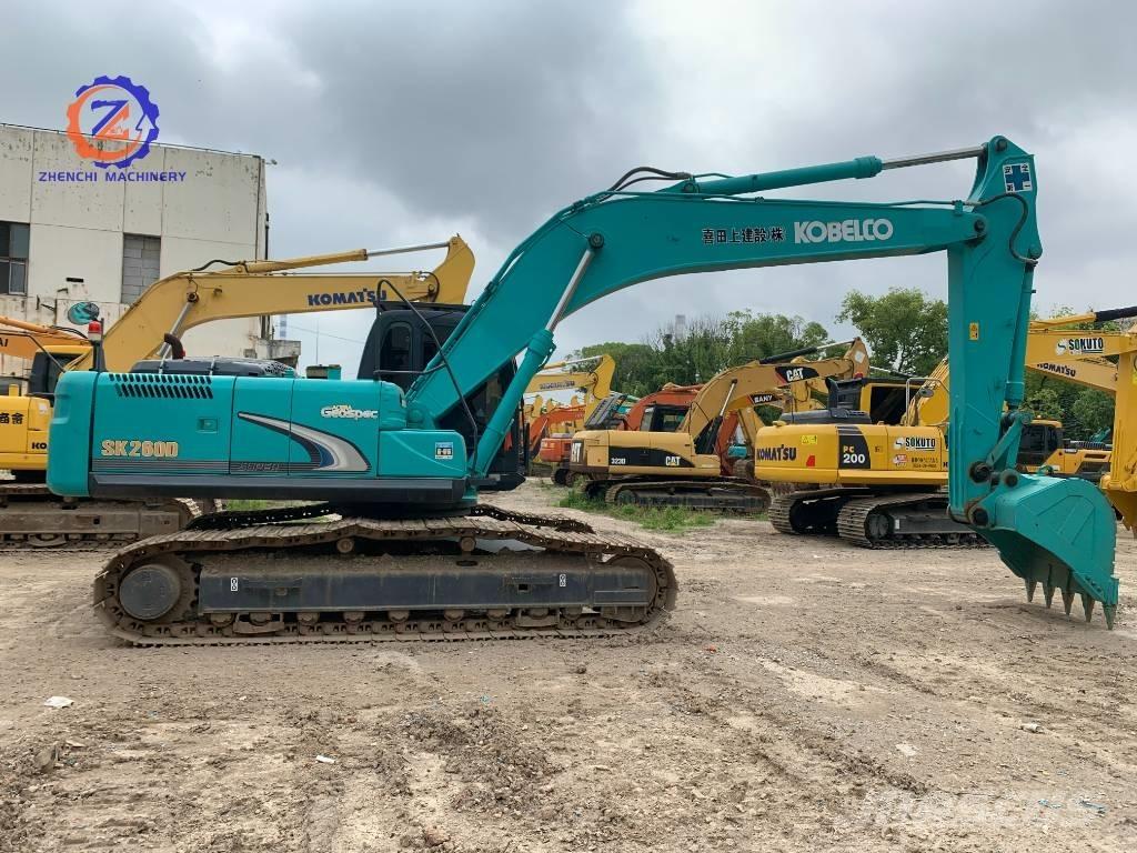 Kobelco SK 260 LC Paletli ekskavatörler