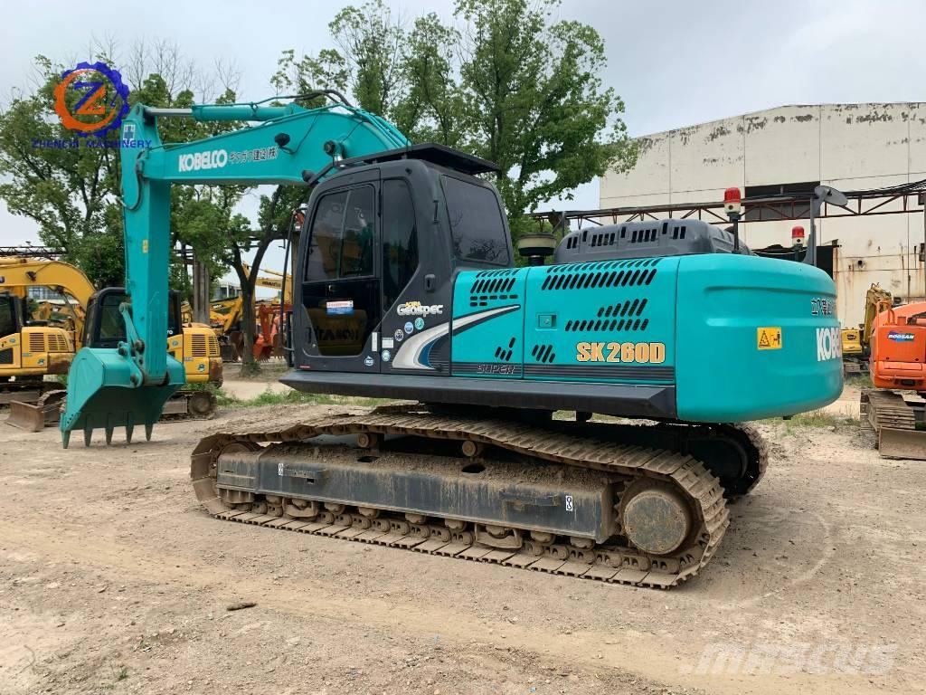 Kobelco SK 260 LC Paletli ekskavatörler