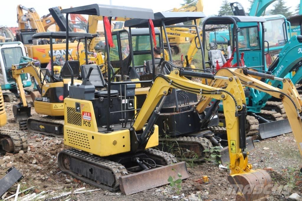 Komatsu pc 15 Mini ekskavatörler, 7 tona dek