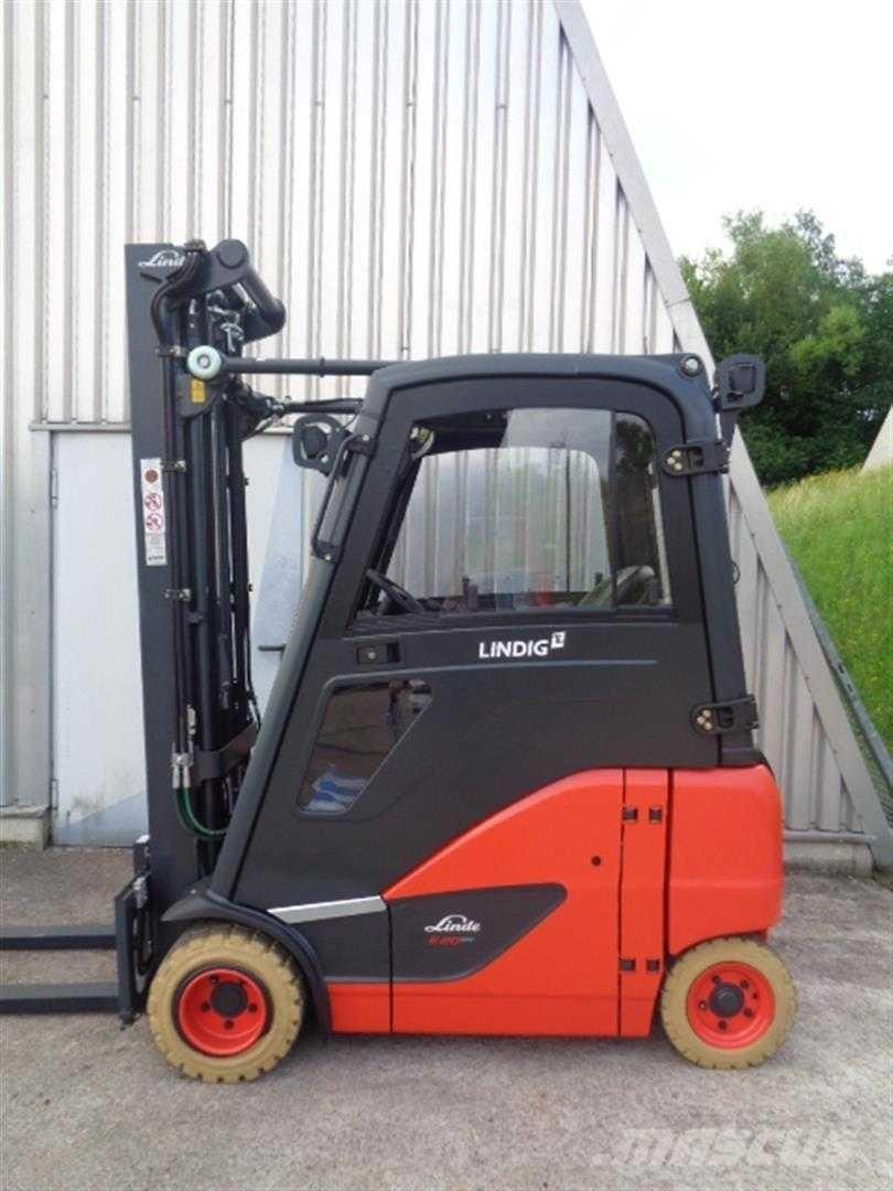 Linde E20PH Elektrikli forkliftler