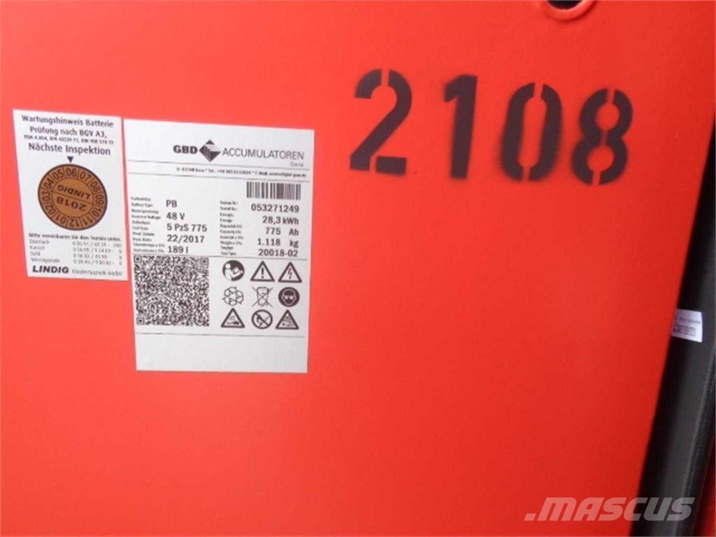 Linde E20PH Elektrikli forkliftler