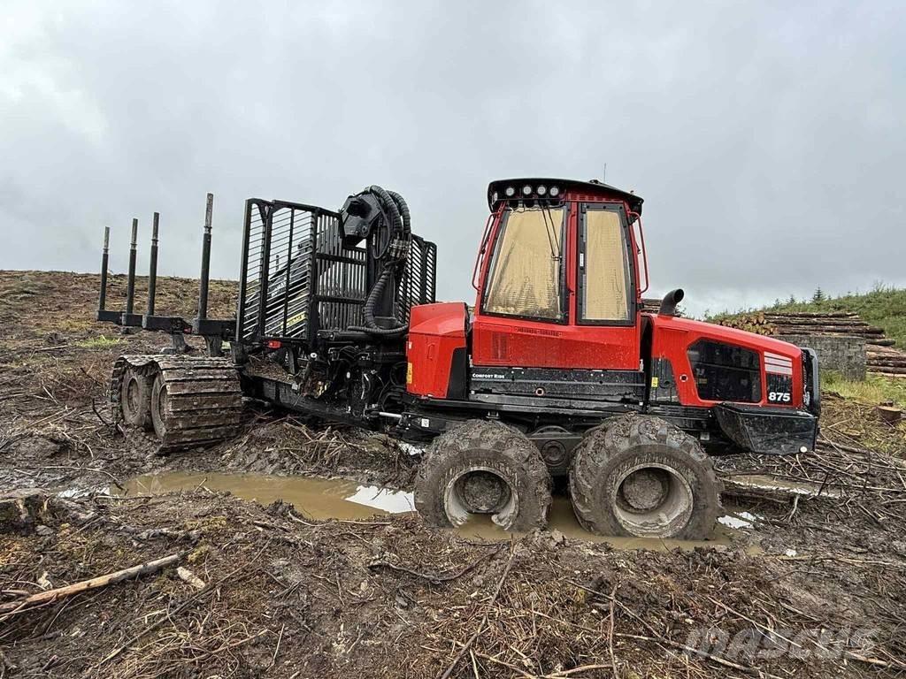 Komatsu 875 Tomruk yükleyici traktörler
