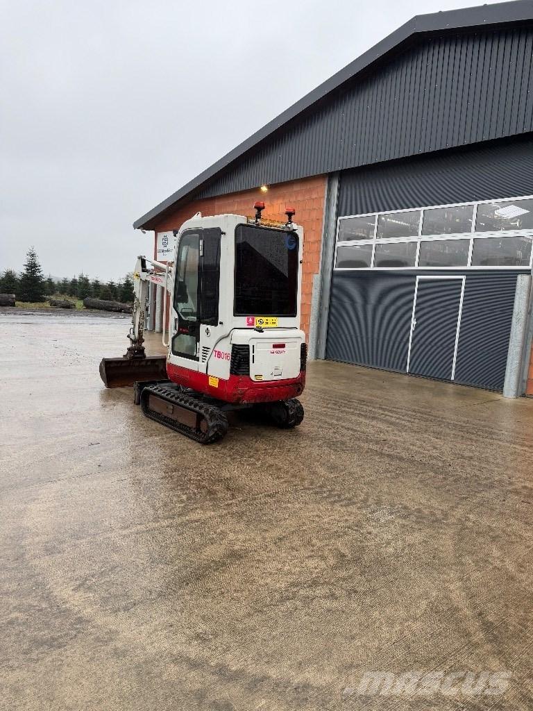 Takeuchi TB 016 Mini ekskavatörler, 7 tona dek