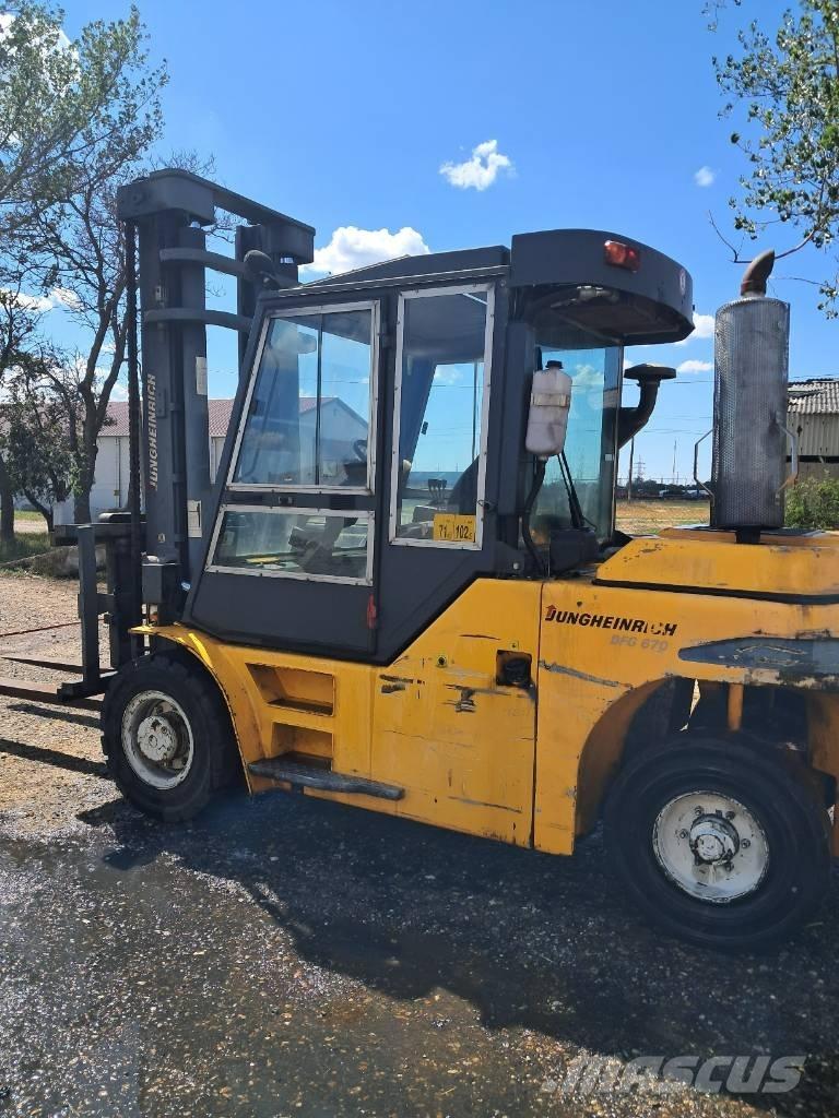 Jungheinrich DFG670 Dizel forkliftler