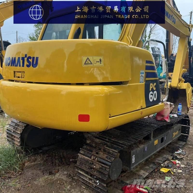 Komatsu PC 60 Paletli ekskavatörler