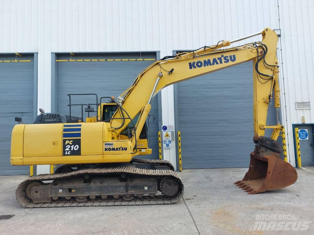 Komatsu PC210LC-10 Paletli ekskavatörler