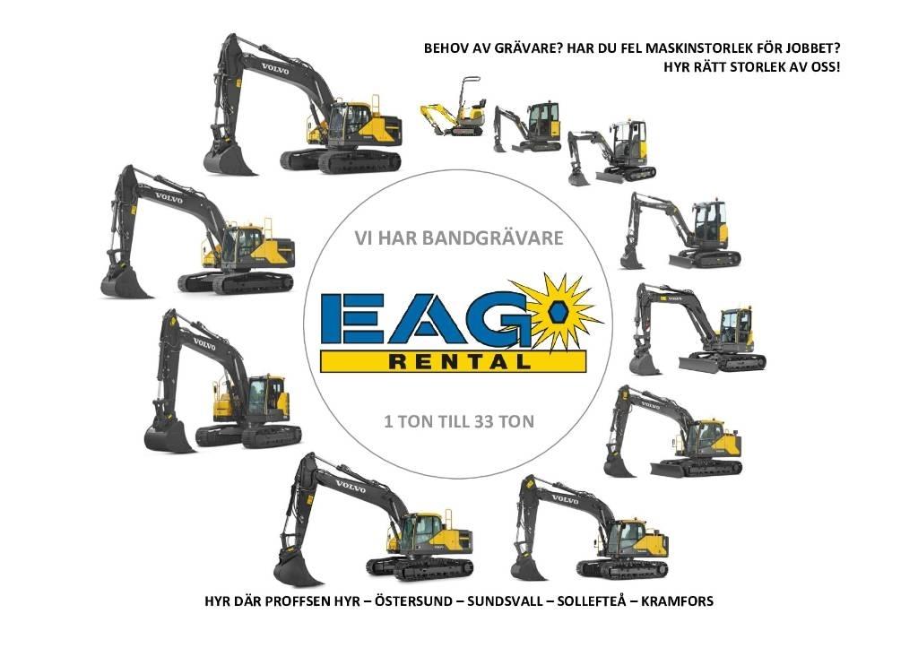 Volvo EC250EL Paletli ekskavatörler