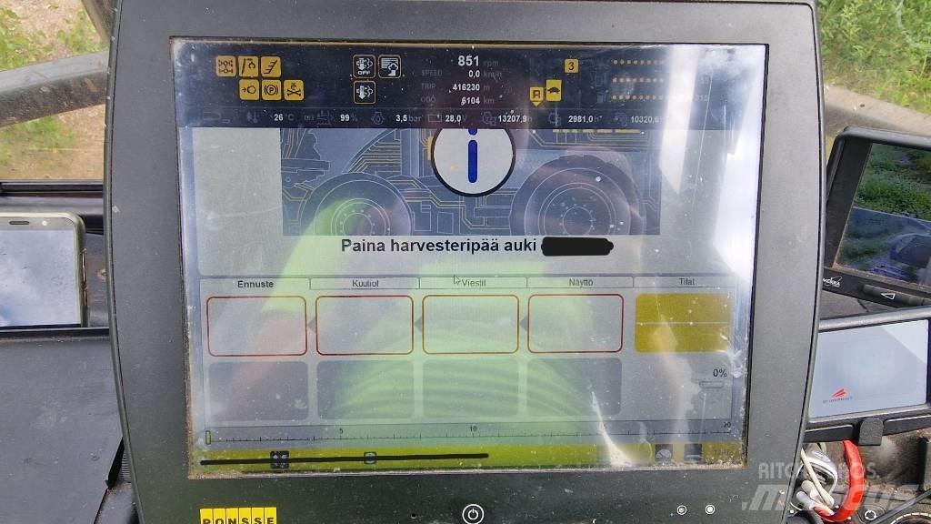 Ponsse SCORPION 8W Biçerdöverler