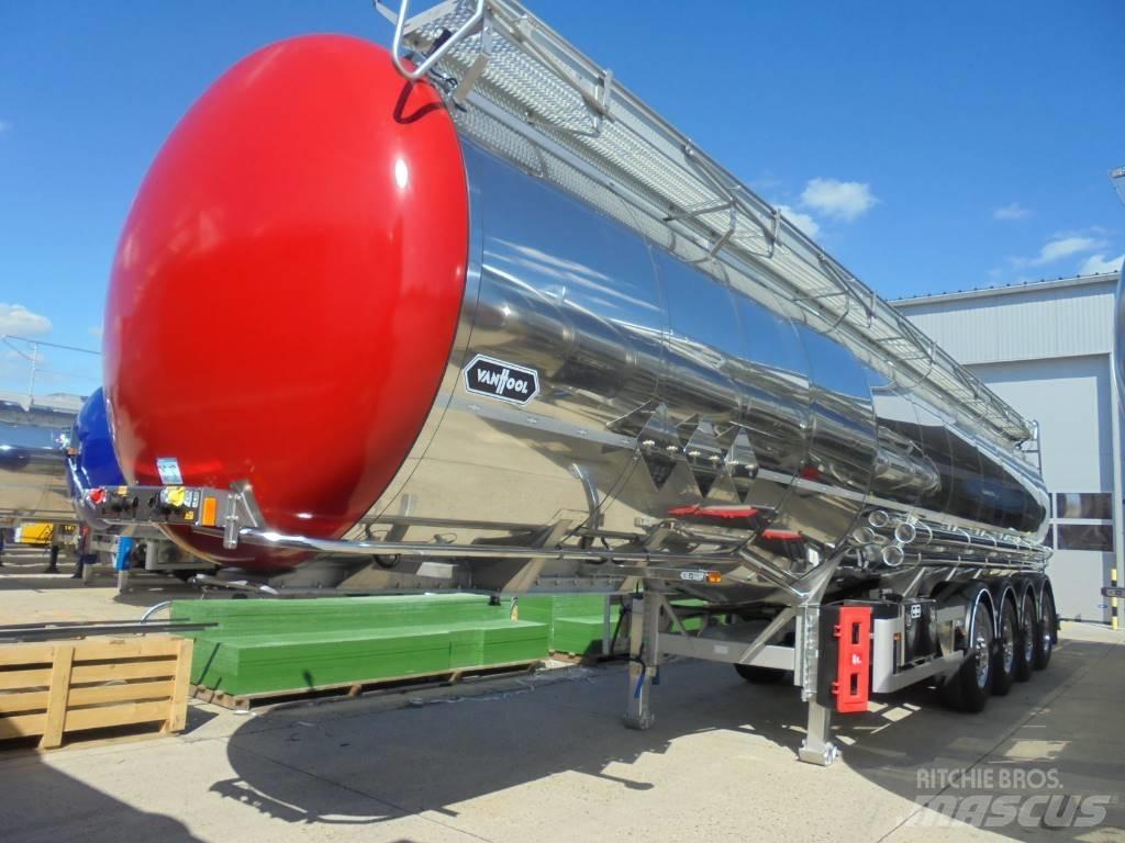 Van Hool 45000 liter Tanker yari çekiciler