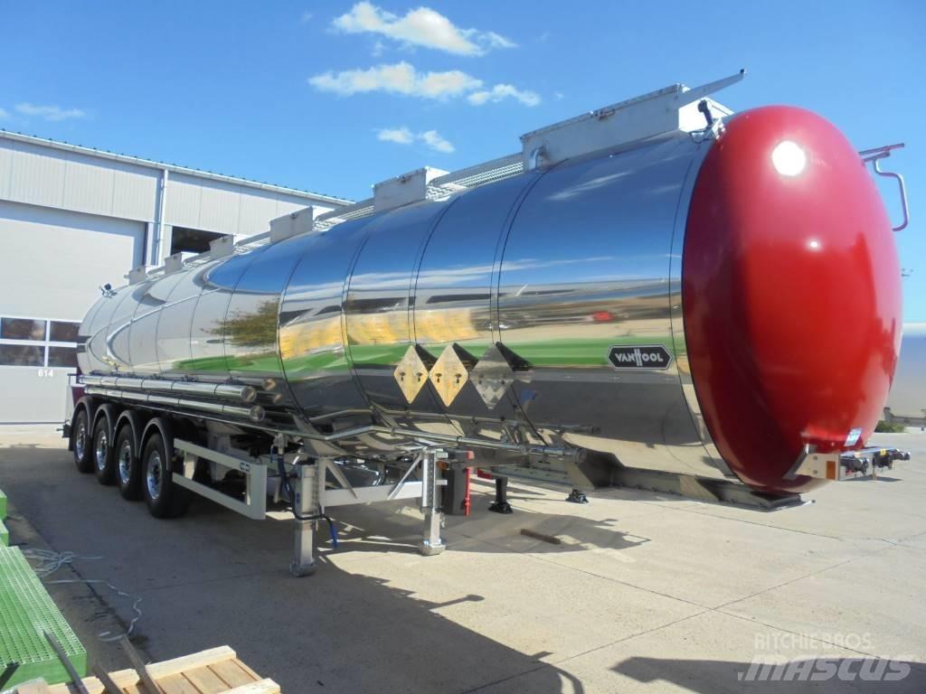 Van Hool 45000 liter Tanker yari çekiciler