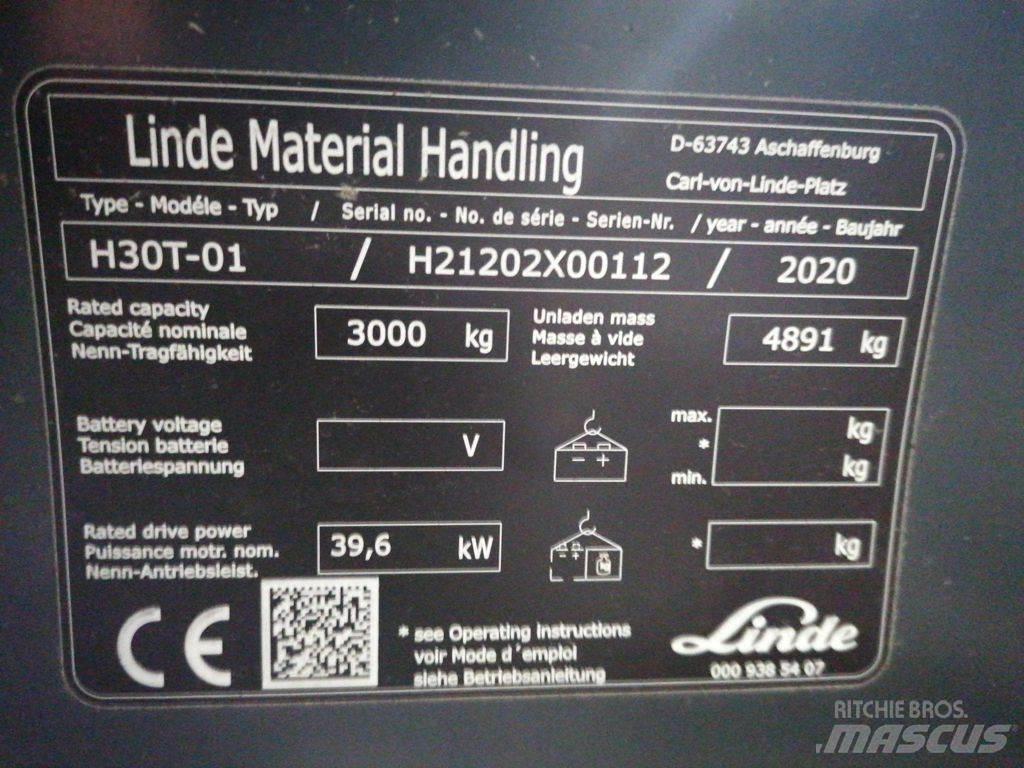 Linde H30T-01 LPG'li forkliftler