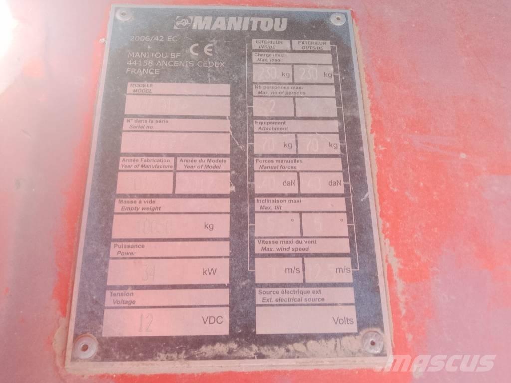 Manitou 200 ATJ Körüklü personel platformları