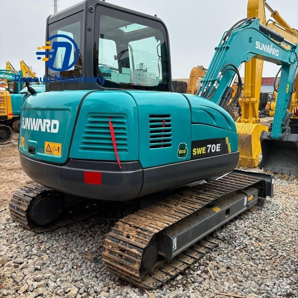 Sunward SWE70 Mini ekskavatörler, 7 tona dek