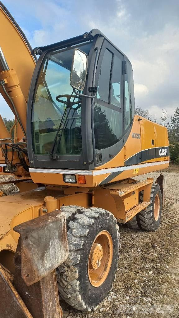 CASE WX 210 Lastik tekerli ekskavatörler