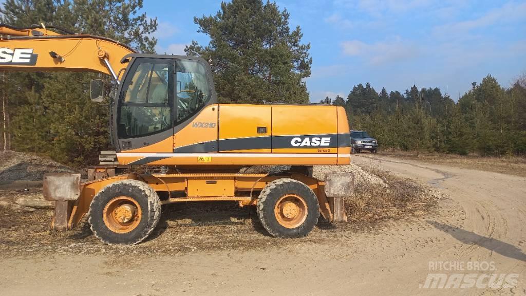 CASE WX 210 Lastik tekerli ekskavatörler
