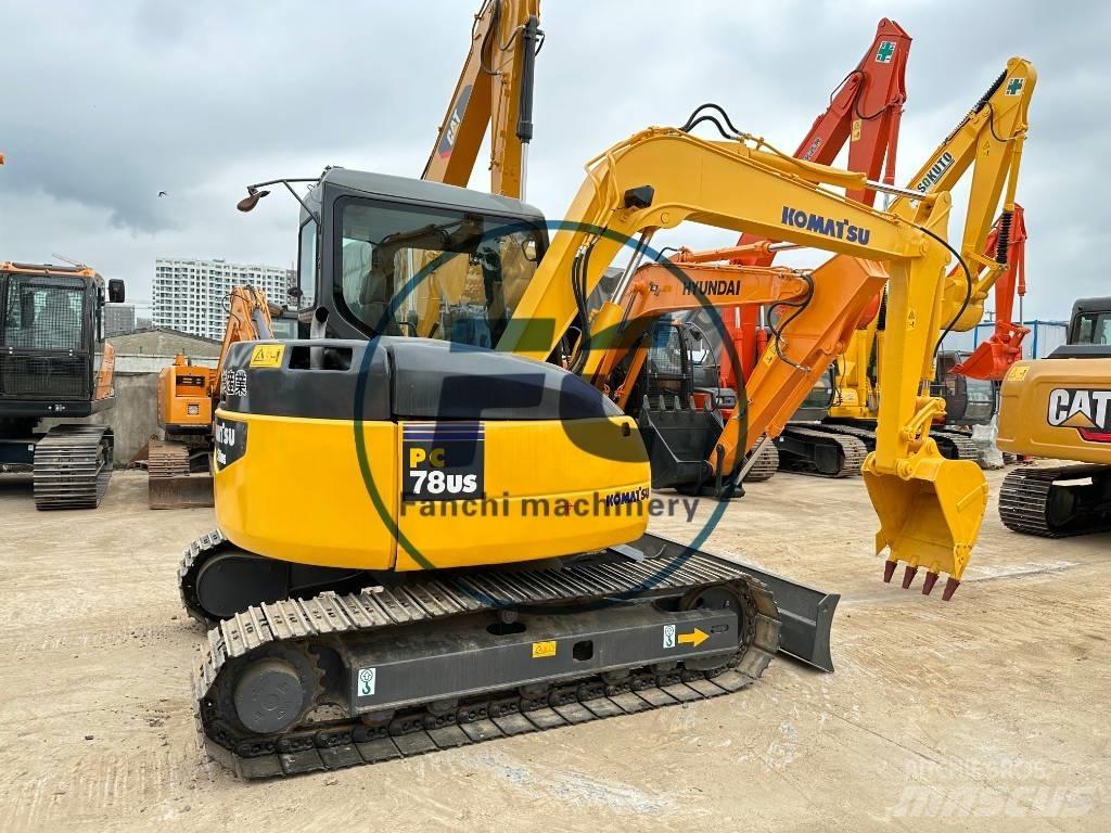 Komatsu PC 78 US Mini ekskavatörler, 7 tona dek