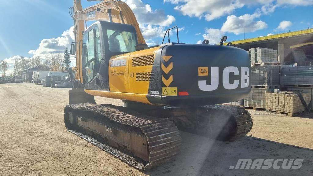 JCB JS 220 LC Paletli ekskavatörler
