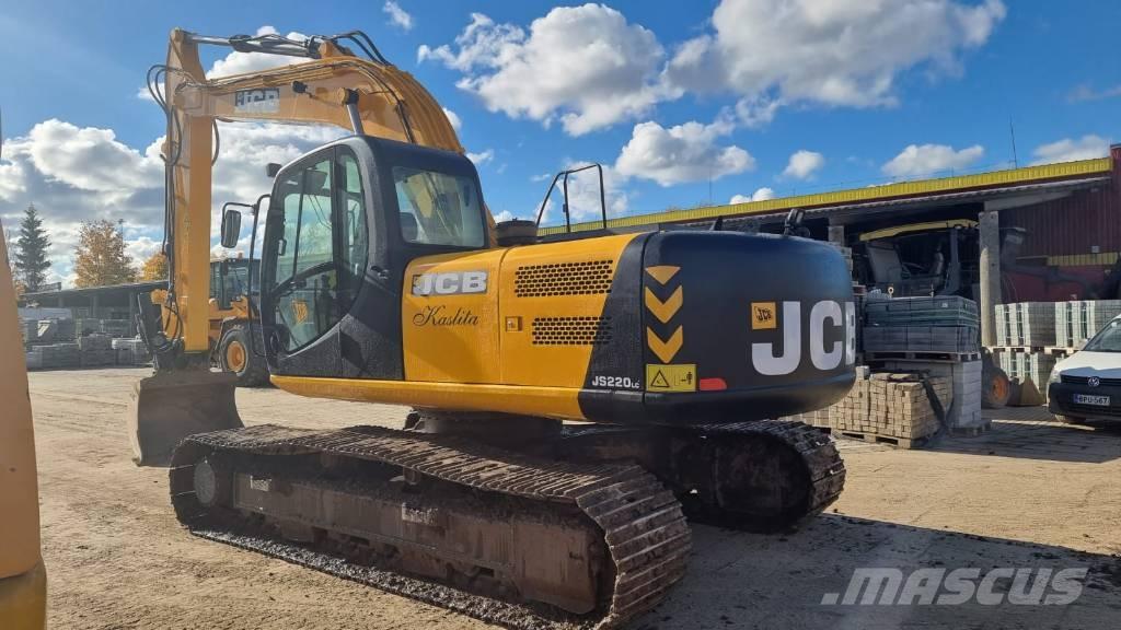 JCB JS 220 LC Paletli ekskavatörler