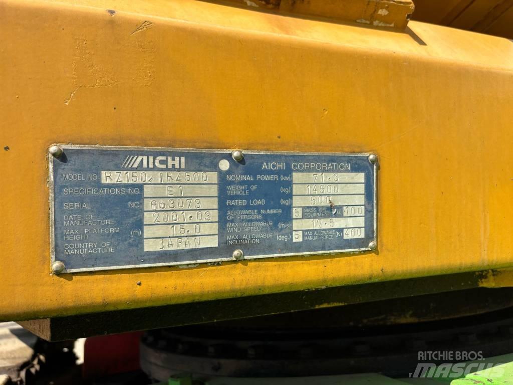 Aichi RZ150 Teleskopik personel platformları