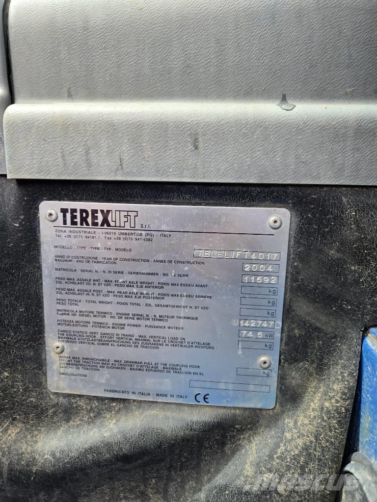 Terex Telelift 4017 Teleskopik yükleyiciler