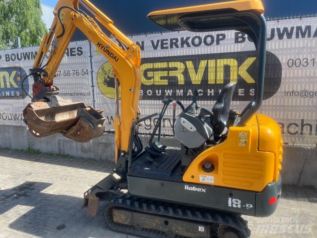 Hyundai 18-9 Mini ekskavatörler, 7 tona dek