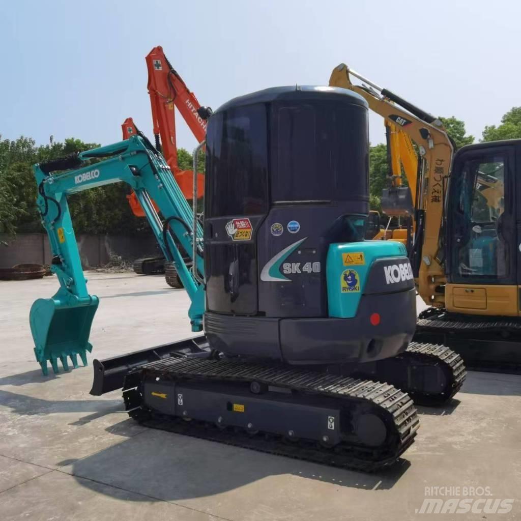 Kobelco SK 40 Mini ekskavatörler, 7 tona dek
