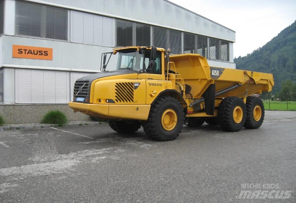 Volvo A 25 D Belden kirma kaya kamyonu