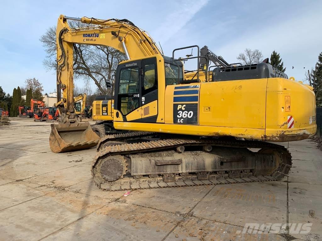 Komatsu PC 360 LC-10 Paletli ekskavatörler