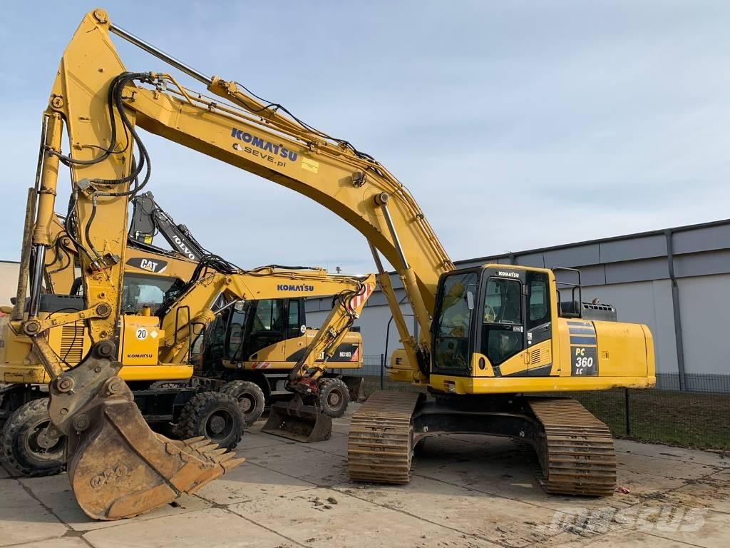 Komatsu PC 360 LC-10 Paletli ekskavatörler