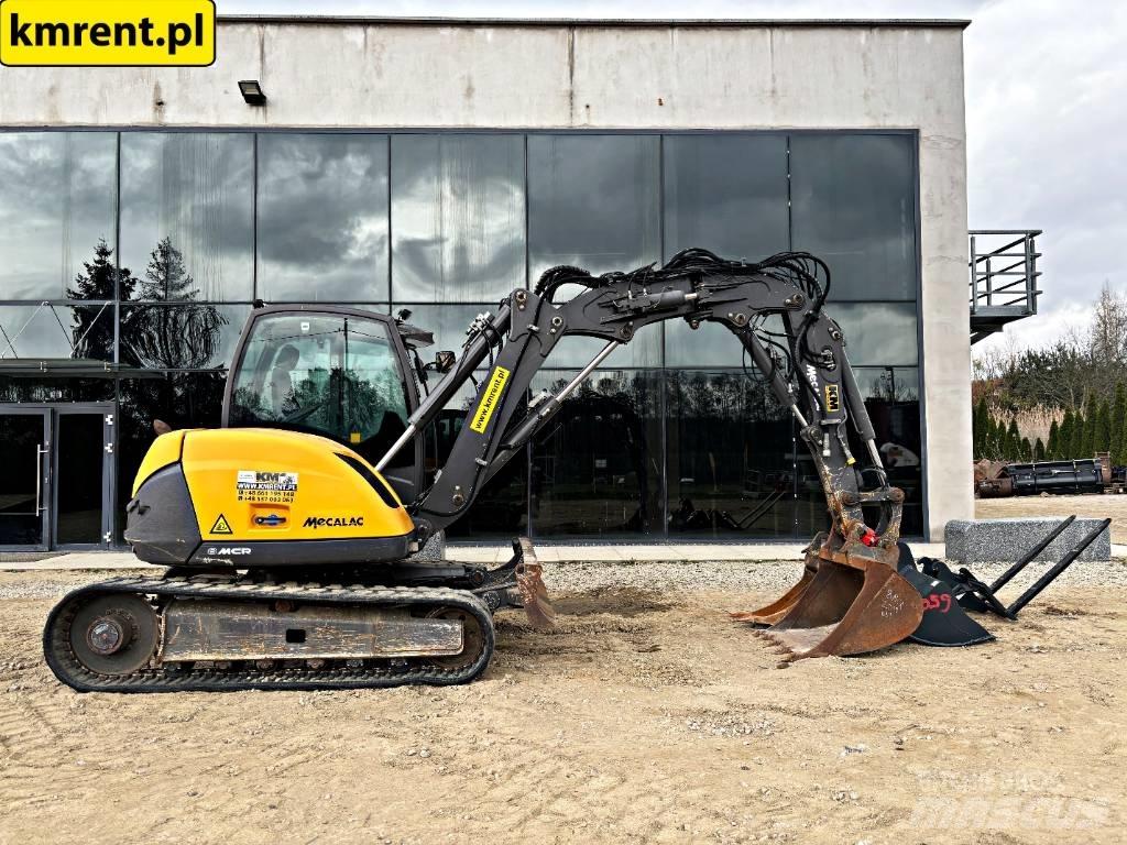 Mecalac 8 M CR Midi ekskavatörler 7 - 12 t