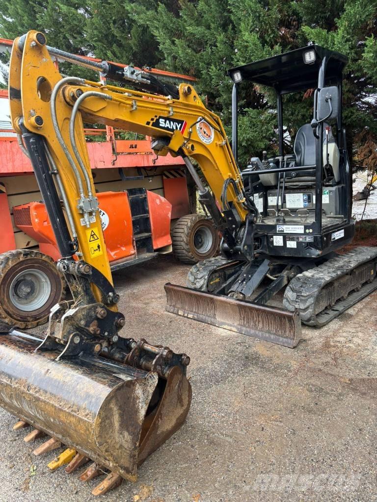 Sany SY 26 U Mini ekskavatörler, 7 tona dek