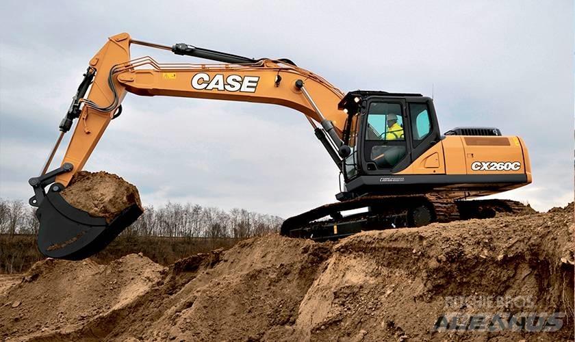 CASE CX 260 C Paletli ekskavatörler