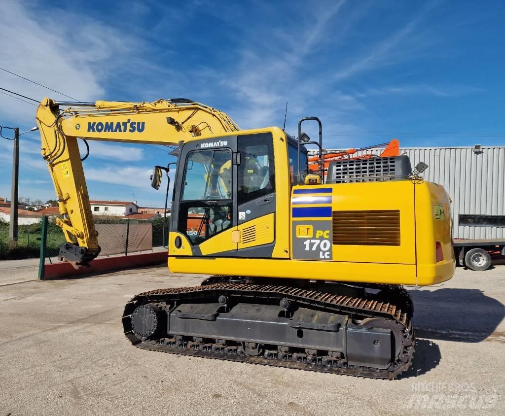 Komatsu PC 170 LC-11 Paletli ekskavatörler